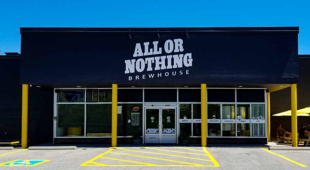 All or Nothing Brewhouse – “Do It With Passion or Not At All”